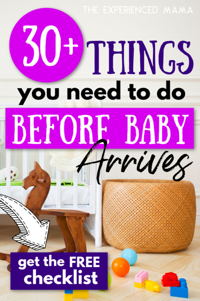 30+ Things to Do Before Baby is Born (+ Third Trimester Checklist) Growing Serendipity