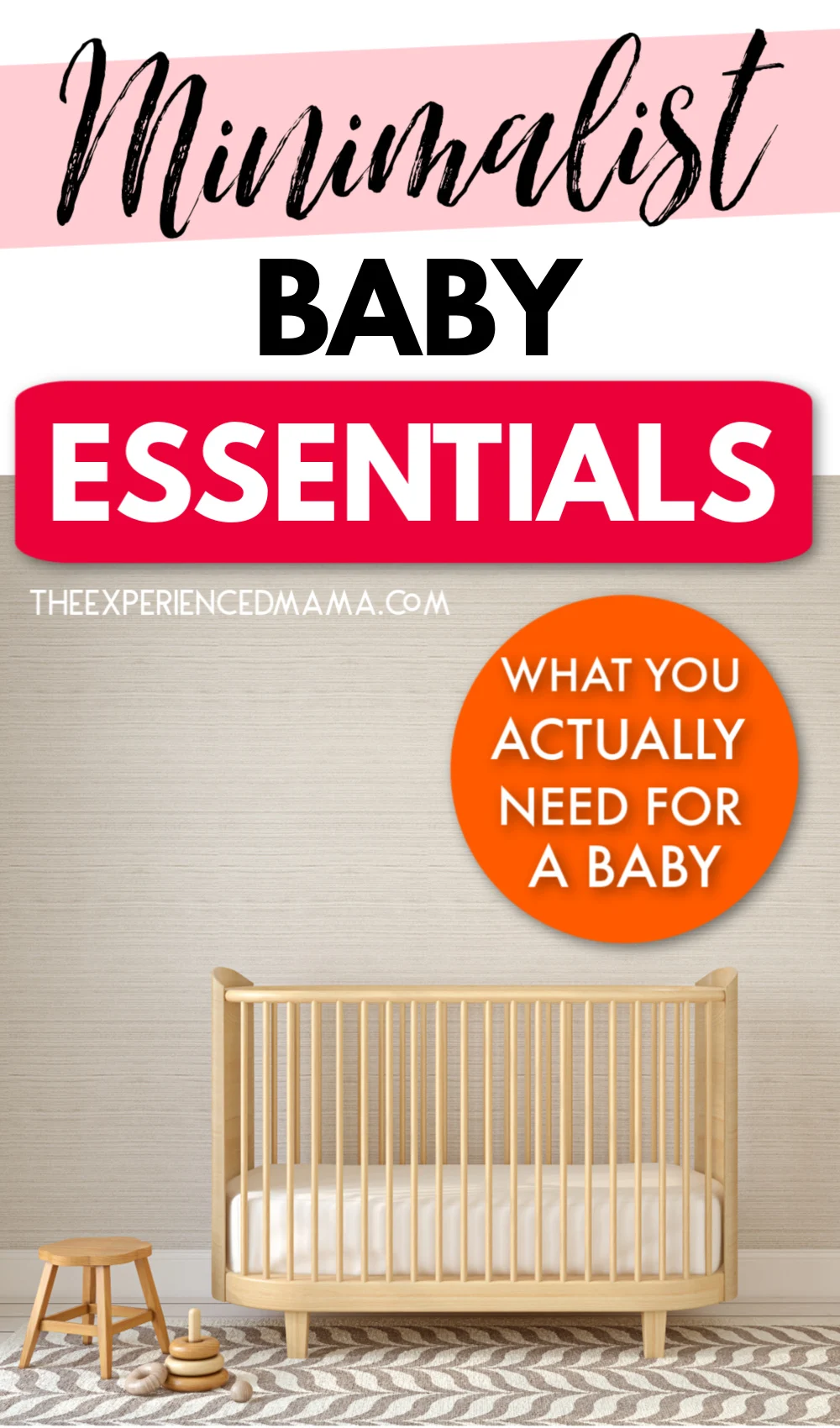 Minimalist best sale baby stuff