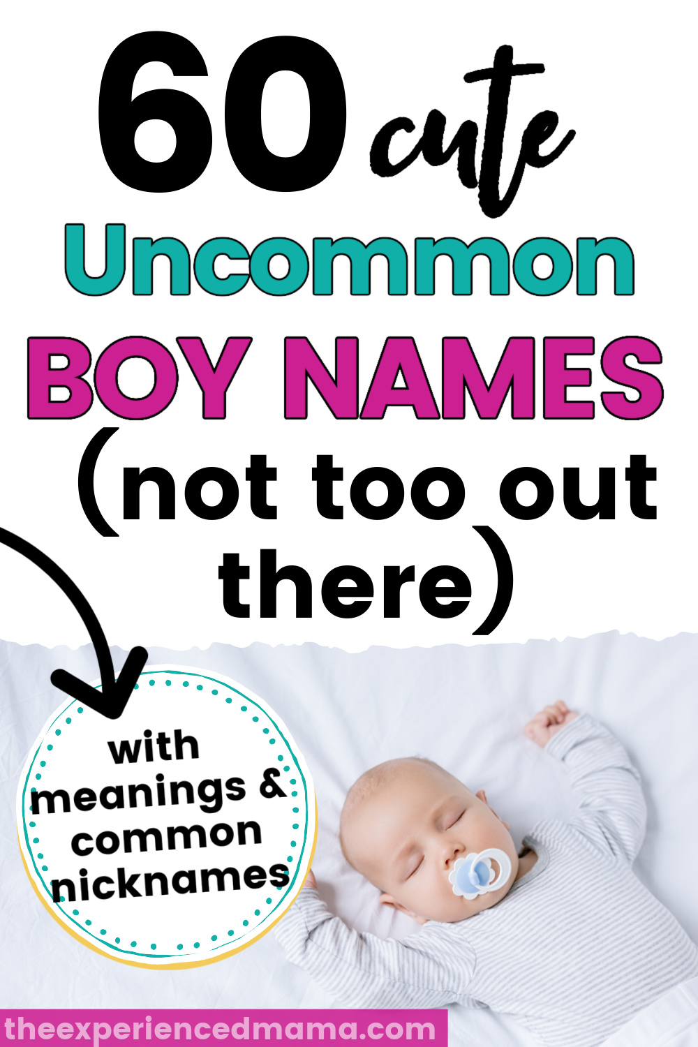 60 Cute Unusual Boy Names With Meanings Growing Serendipity