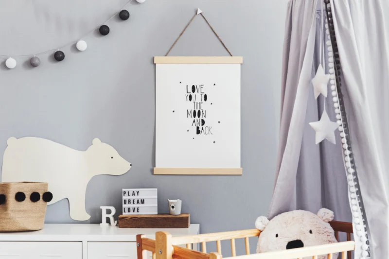 Minimalist Nursery Room