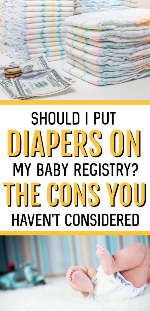 Should I Put Diapers on My Baby Registry? What to Consider First