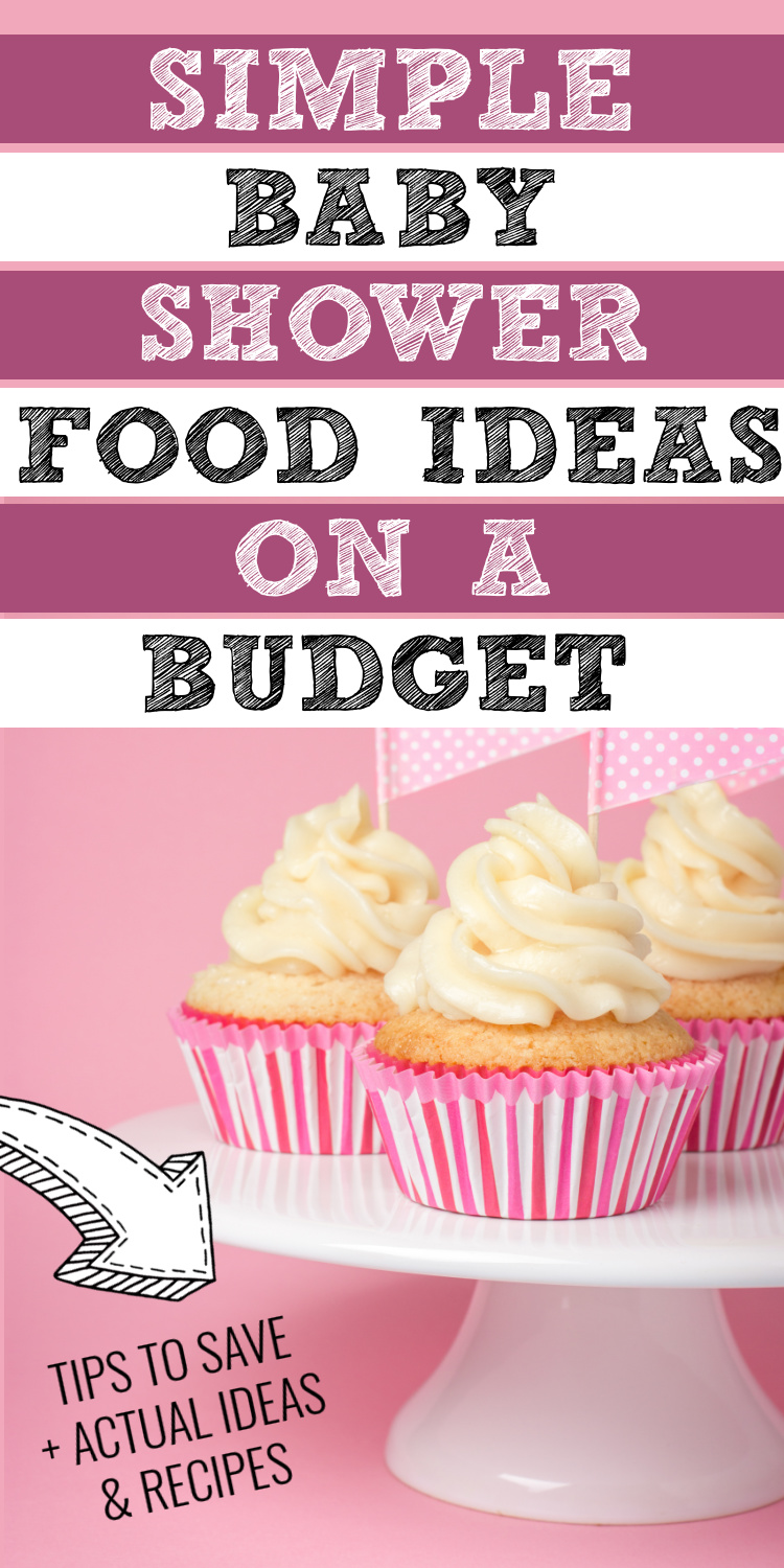 Coche Línea de metal A bordo Simple Baby Shower Food Ideas on a Budget - Growing Serendipity