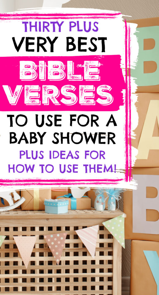 The Best Bible Verses for a Baby Shower (Unique + Classic Options