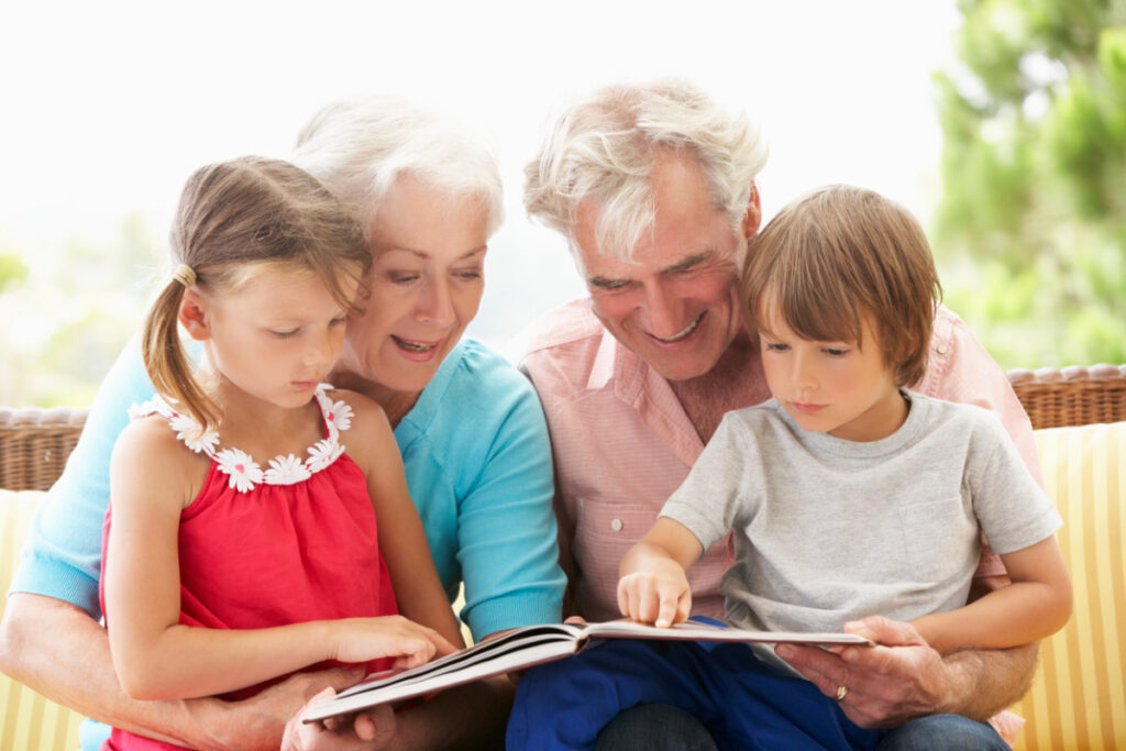 pushy grandparents - trying to learnt respect boundaries - reading to their grandchildren